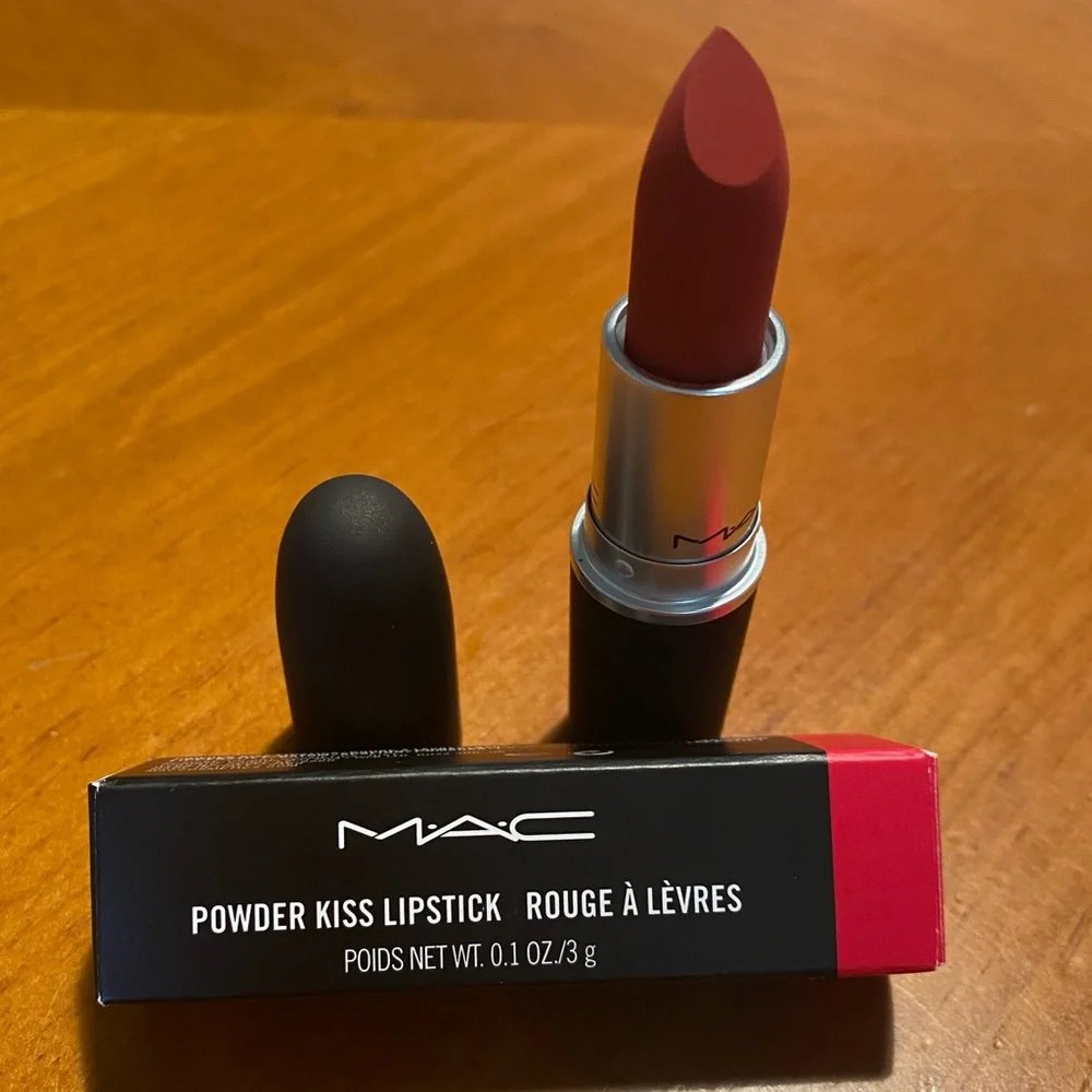 MAC Powder Kiss Lipstick Ruby New